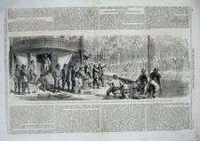 Vecchia Stampa Antica 1862