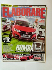ELABORARE N. 210 NOVEMBRE 2015  - RIVISTA MAGAZINE MENSILE AUTO TUNING MOTORI