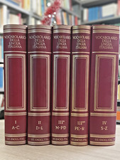 Vocabolario della Lingua Italiana - Treccani -  4 voll. 5 tomi, 1986
