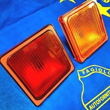 FANALE AUTOBUS FIAT IVECO 2pz.COMPLETO ROSSO/ARANCIO.DASTERT  AUTOCARRO T.I.R.