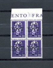 AMG VG, 10 lire, sovrastampa