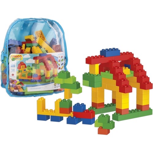 Zaino costruzioni mattoncini - zaino,