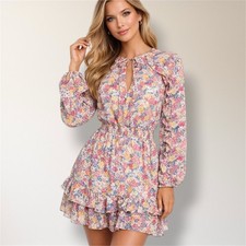 ZARA Mini Abito Rosa Blu