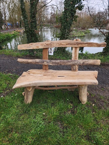Panca rustica teak - panca, 2