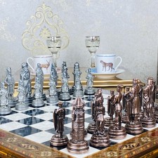 Set Scacchi Crociati di Lusso