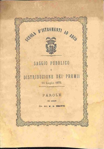 Scuola istromenti arco - scuola, d'istromenti
