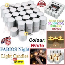 50/500 pezzi luci da tè 8 ore