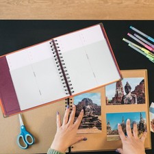  Biglietto Concerto Album Porta Foto Di Cartoline Organizzatore Fatture