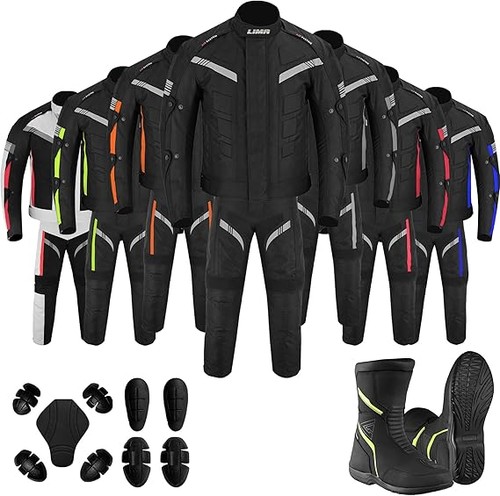 Tuta moto uomo corsa corazzata - tuta,