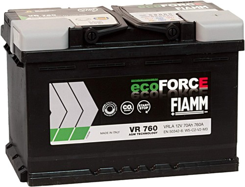 Batteria auto fiamm vr760 - batteria,