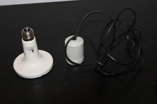 Lampada in Ceramica 75W per Riscaldamento Terrari – Portalampada in Ceramica