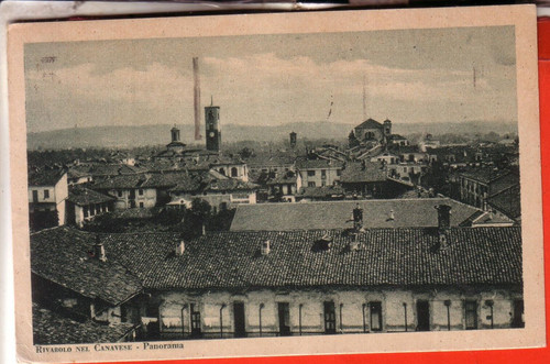 Cartolina rivarolo canavese - rivarolo,