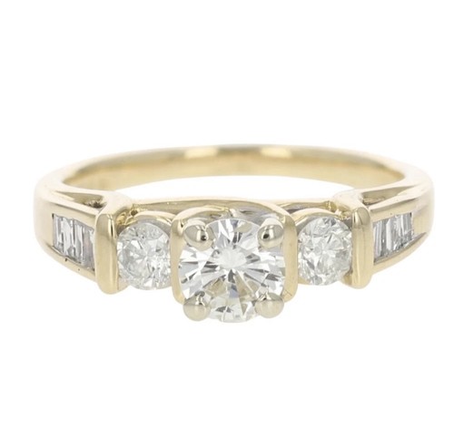 Anello oro giallo kt - in, con