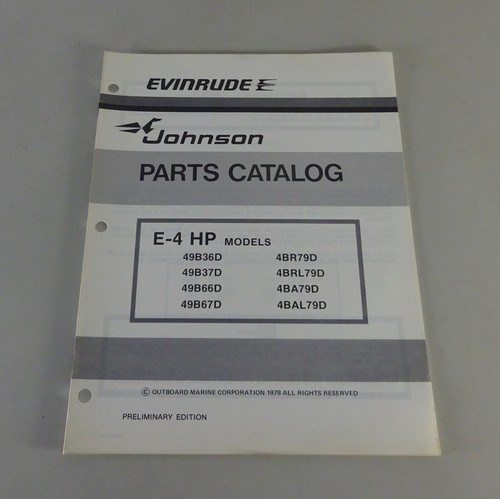 Catalogo ricambi evinrude - catalogo, /