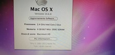 Macbook 4.1 4gb Ram 2,4 Ghz