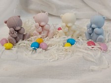 Candela Orsacchiotto Bomboniera In Cera Di Soia 