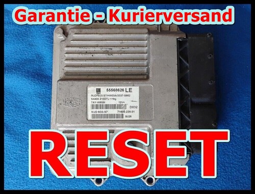 Reset ecu corsa - reset,