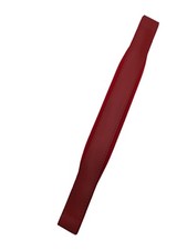 Manale imbottito in pelle e velluto rosso per fisarmonica 80 bassi