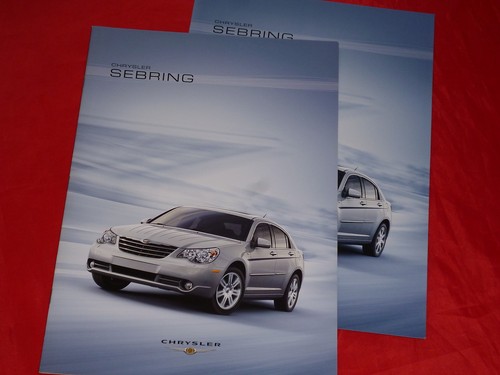 Brochure chrysler sebring - sebring, js