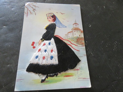Cartolina epoca costume - epoca,