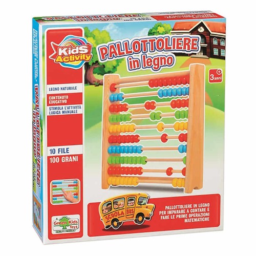 Pallottoliere legno kids - in,