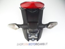 PARAFANGO PORTA TARGA COMPLETO DI FARO E FRECCE DUCATI MULTISTRADA 1200 S 2010