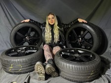 Orig. Pneumatici estivi Corvette C7 5 razze anteriori 8,5 x 18 pollici posteriori 10 x 19 pollici