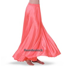 Tms salmon satin - salmon, circle