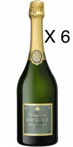 Bott champagne deutz brut - 6, bott.