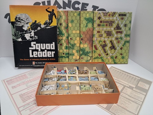 Avalon hill squad leader - hill,