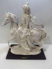 Figurina Giuseppe Armani Firenze 1985 | "Signora a cavallo" | 100% Autentica!