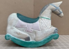 Ornamento cavallo a dondolo in