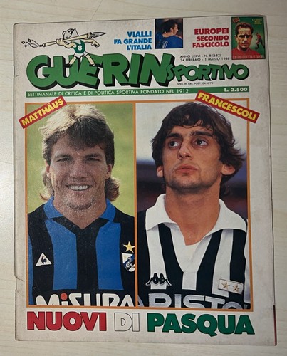 Rivista guerin sportivo 1988 - rivista,