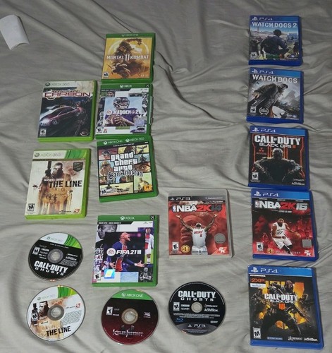 Ganes xbox one 360 ps4 - one,, ps3