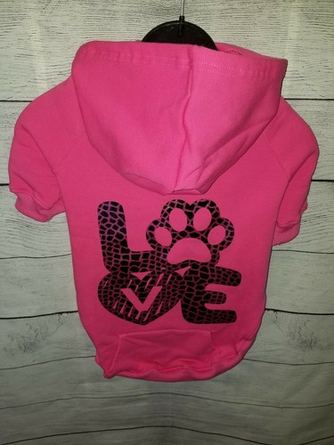 Felpa con cappuccio cane - , rosa