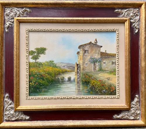 Luciano torsi 30x20 olio - -,