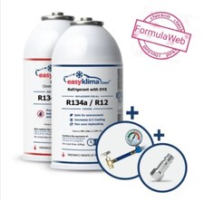 Kit ricarica e riparazione aria condizionata Easyklima R12 Auto fino al 1994