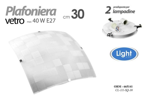 Plafoniera applique scacchi - applique,