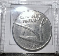 10 Lire del 1968 REPUBBLICA ITALIANA Spighe e aratro