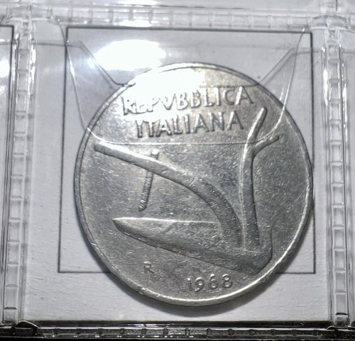 Lire del 1968 - 10, repubblica