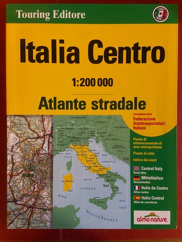 Atlante stradale italia centro - stradale,