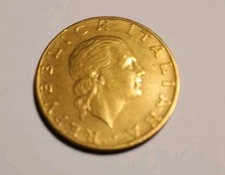 ITALY 200 LIRE 1993 70 YEARS