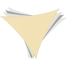 Vela triangolare tenda ombreggiante telo sole ombra giardino parasole 3 4 5 mt