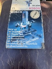 Bosch POF 52 Router + Catene