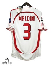 Maglia retro AC Milan 2007 finale Champions League - Maldini #3 jersey shirt