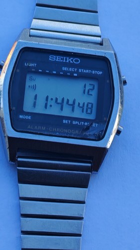 Seiko chronograph alarm a914 - seiko,