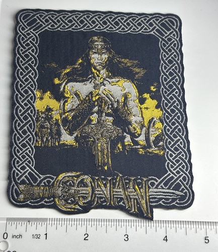 Conan barbaro patch - barbaro, tessuto