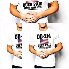 DD-214 T-shirt militare