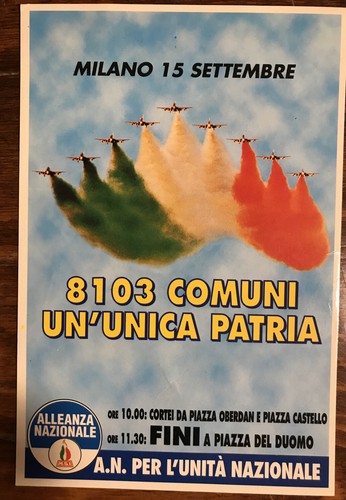 Cartolina originale alleanza - cartolina,