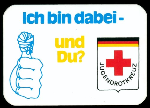 Adesivo pubblicitario croce - pubblicitario,